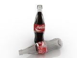 3d модель - Кока-кола