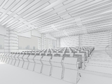3d модель - Конференц зал