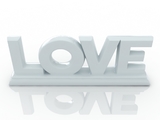 3d модель - Статуэтка Love