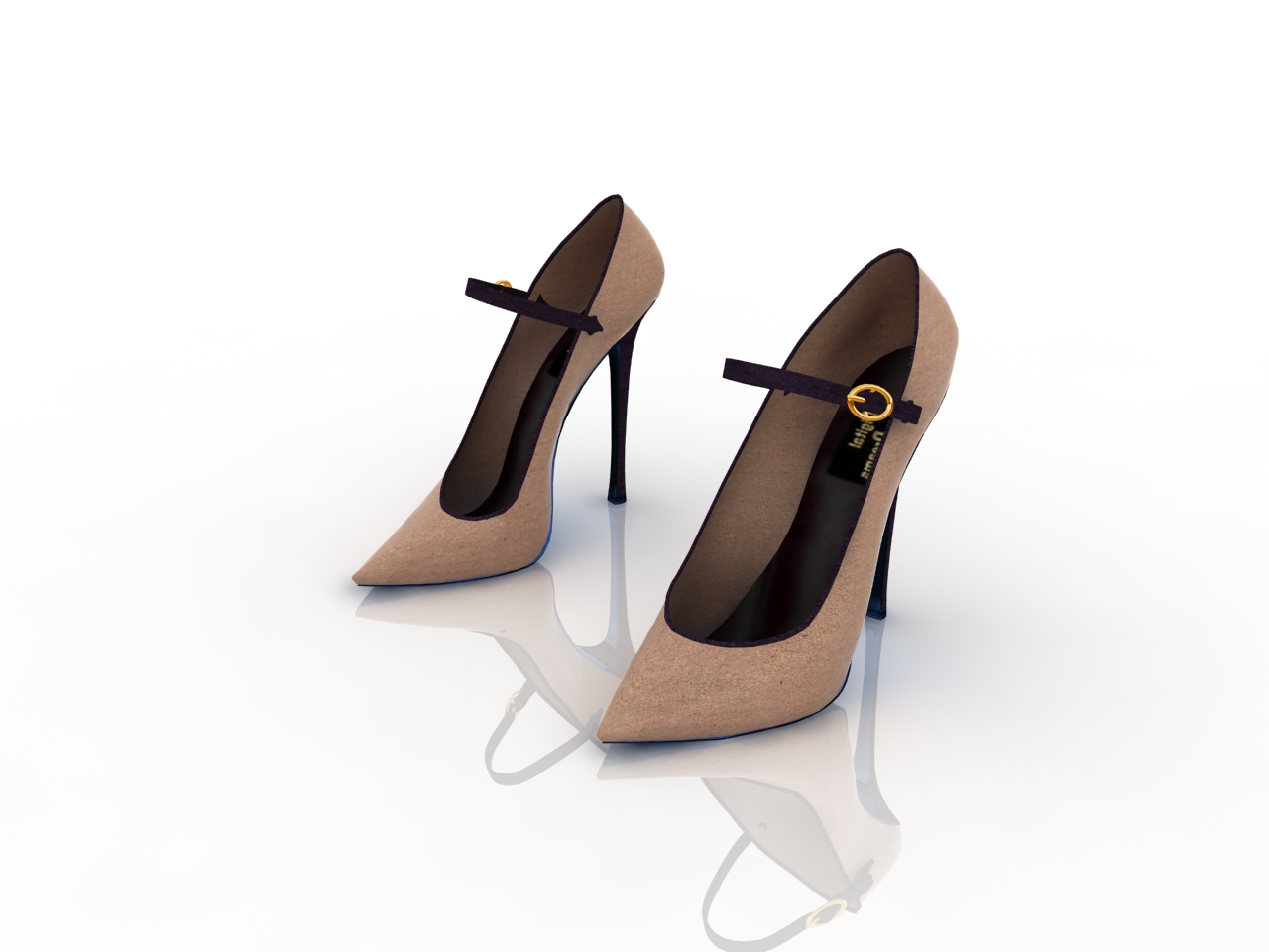 3D модели - Туфли женские