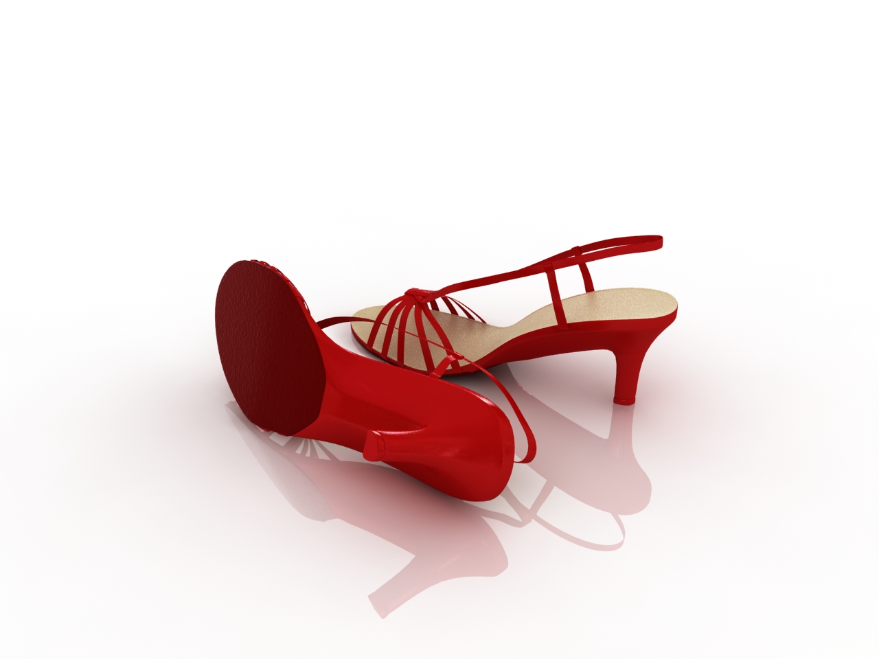 3D модели - Туфли женские