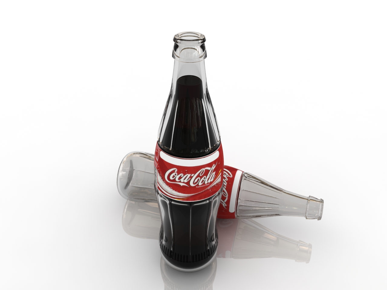 3D модели - Кока-кола