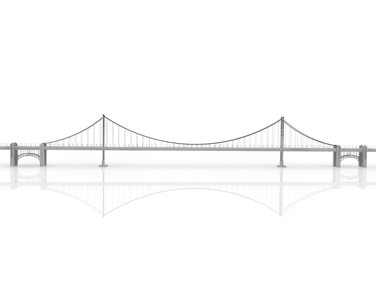 3D модели - Мост