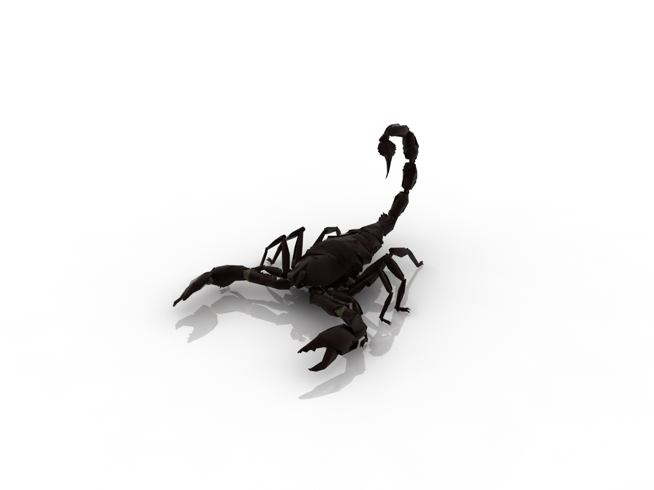 3D модели - Скорпион