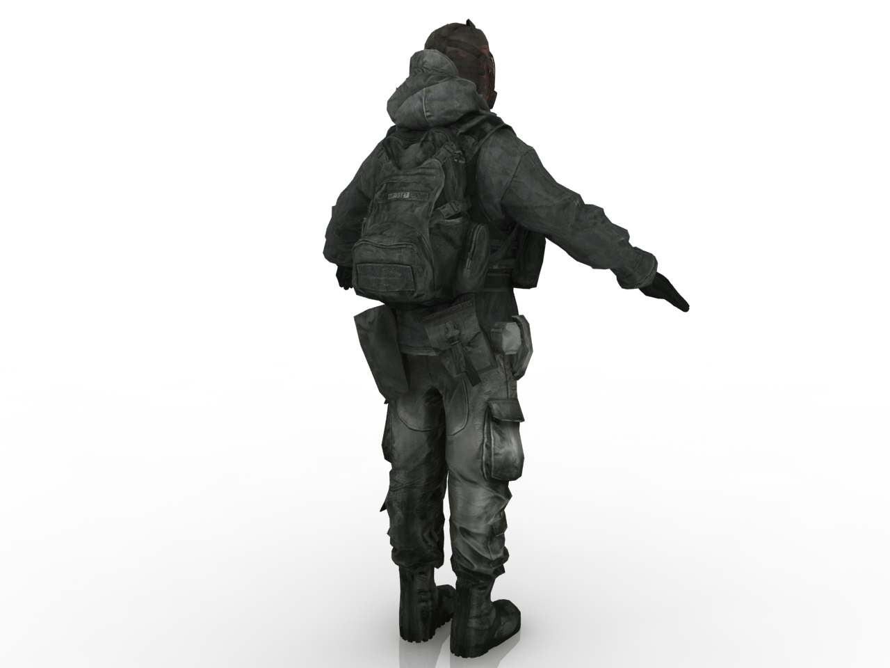 3D модели - Солдат