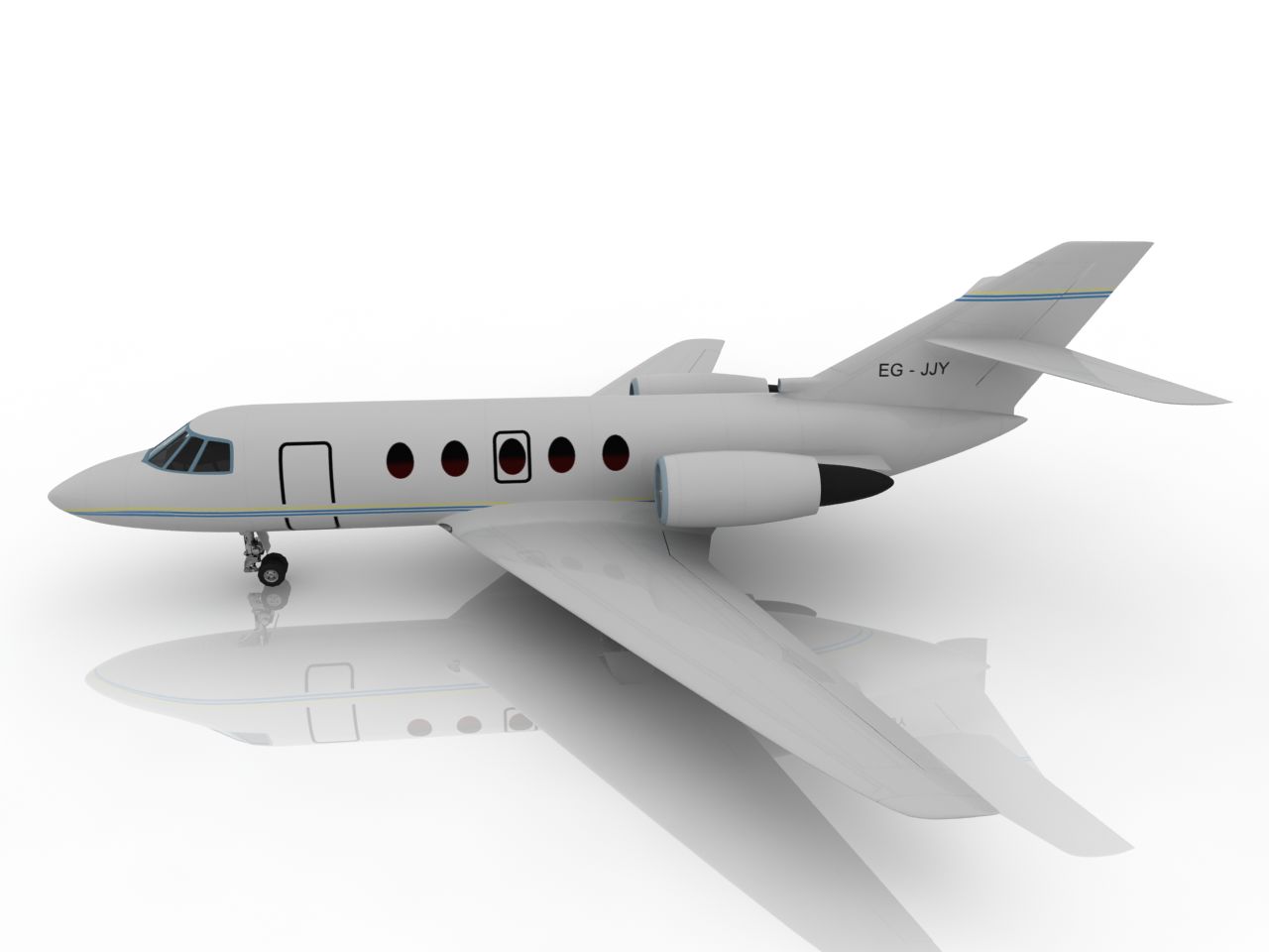 3D модели - Самолет Cessna