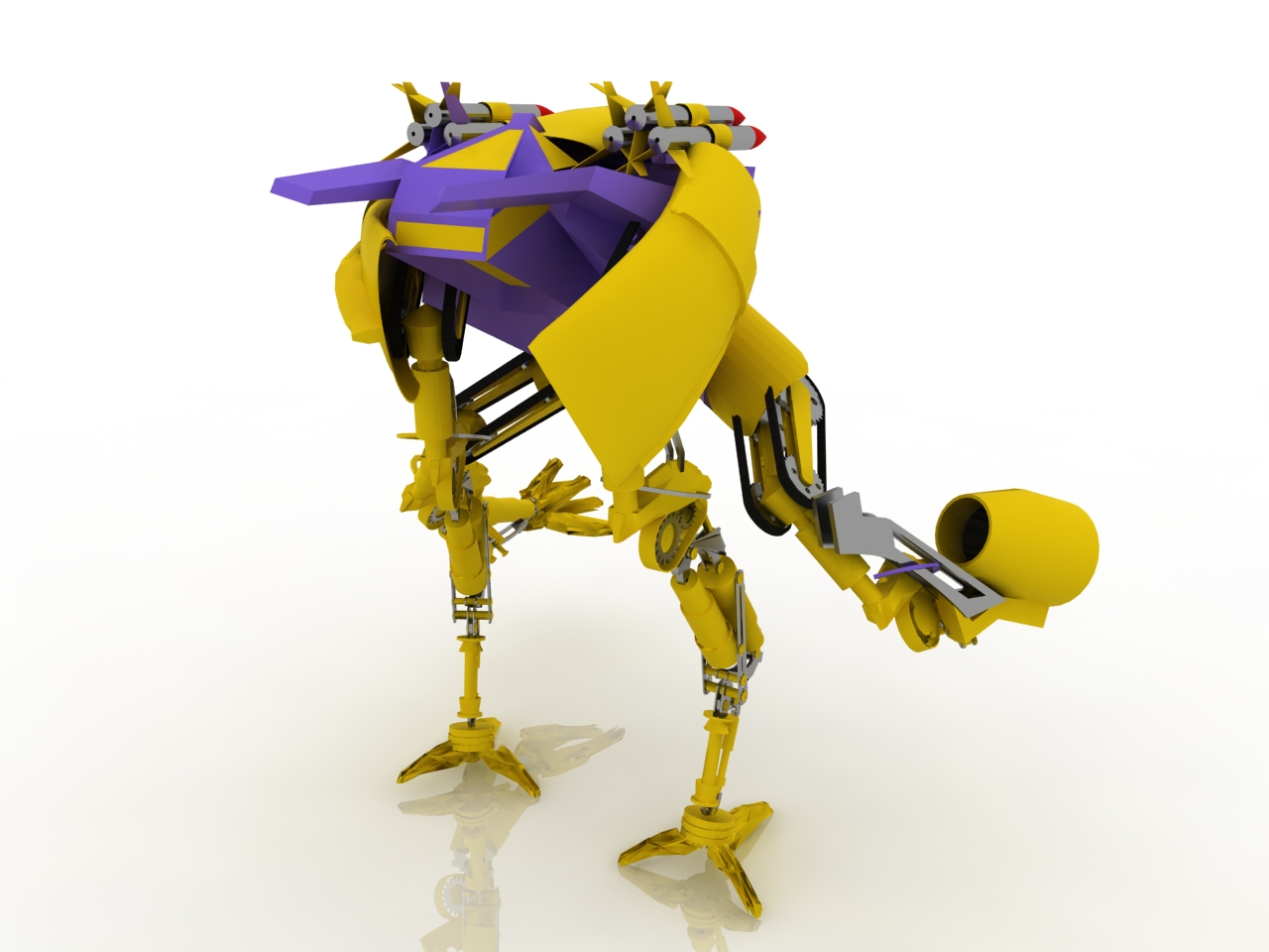 3D модели - Робот