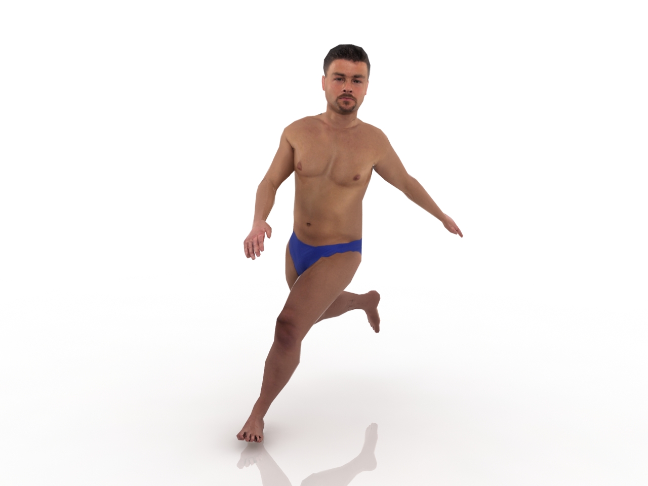 3D модели - Спортсмен