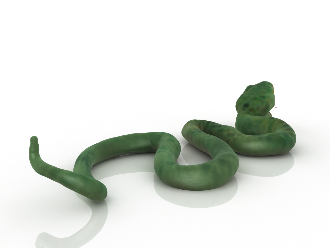 3D модели - Змея
