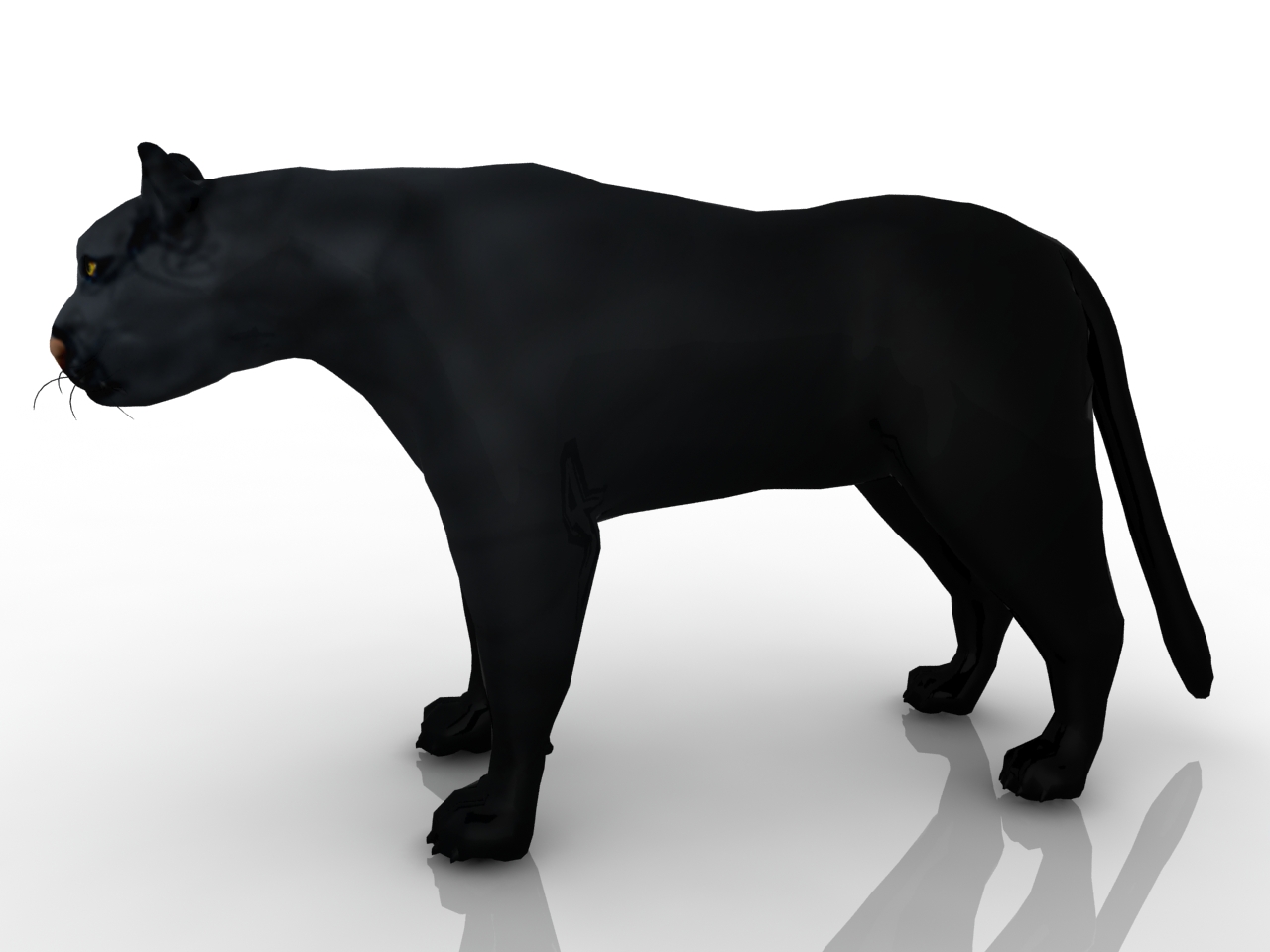3D модели - Пантера