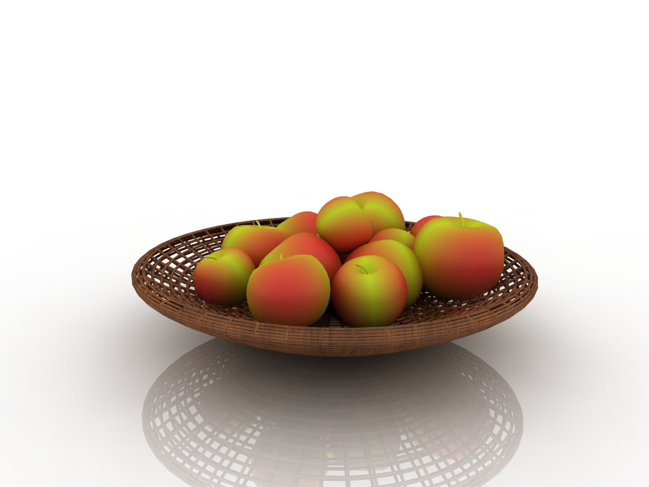 3D модели - Яблоки