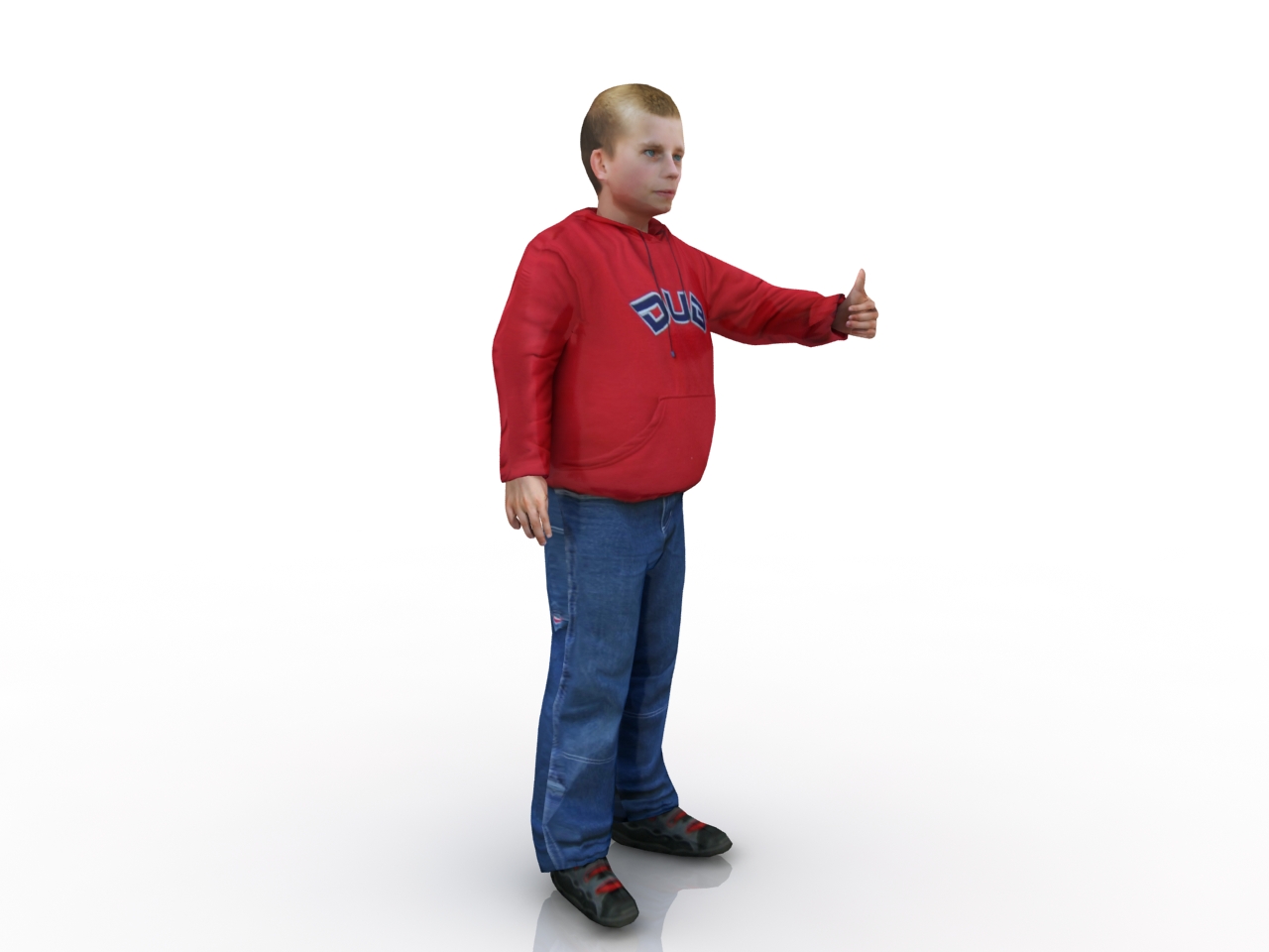 3D модели - Мальчик