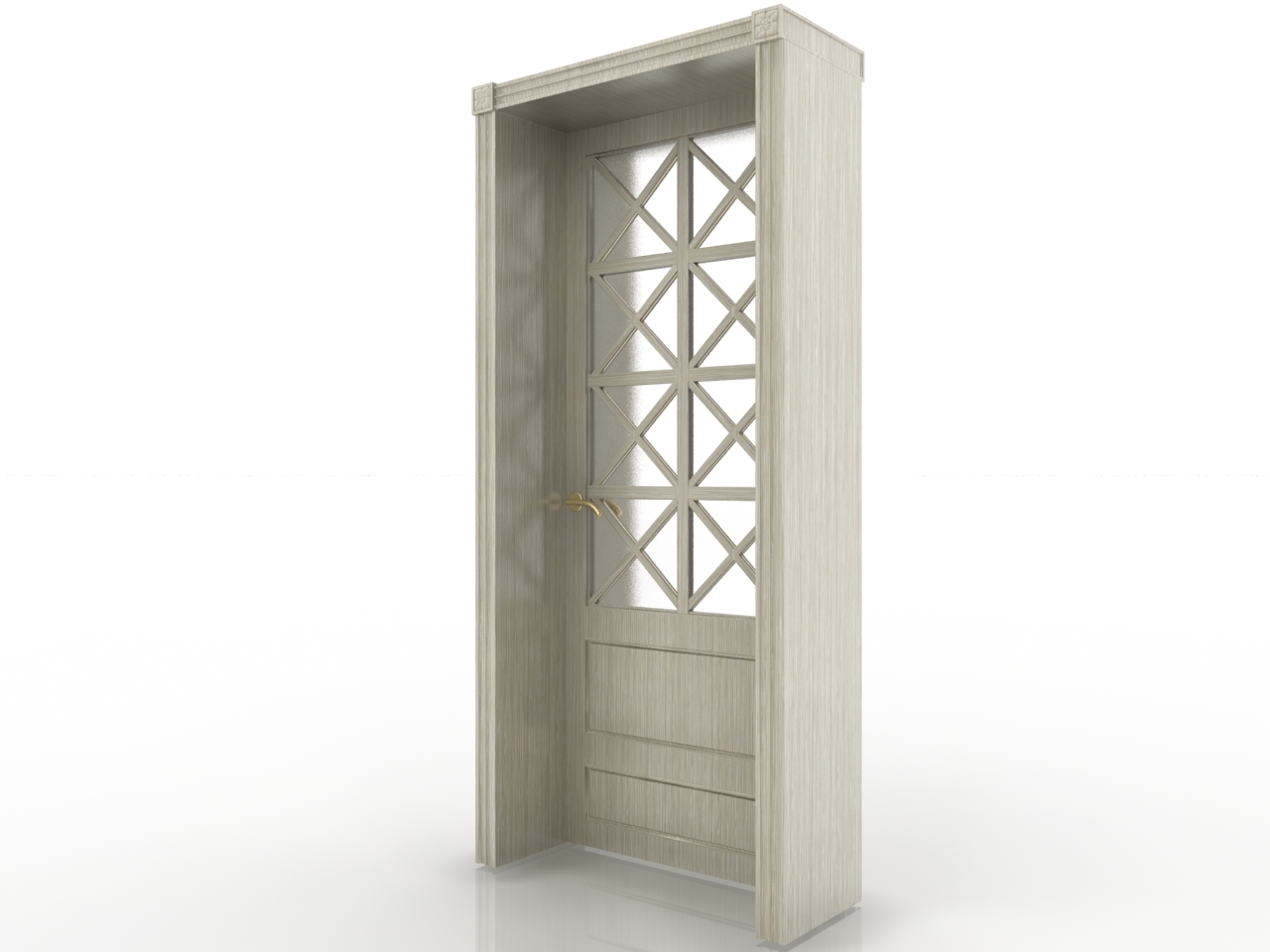 3D модели - Дверь межкомнатная