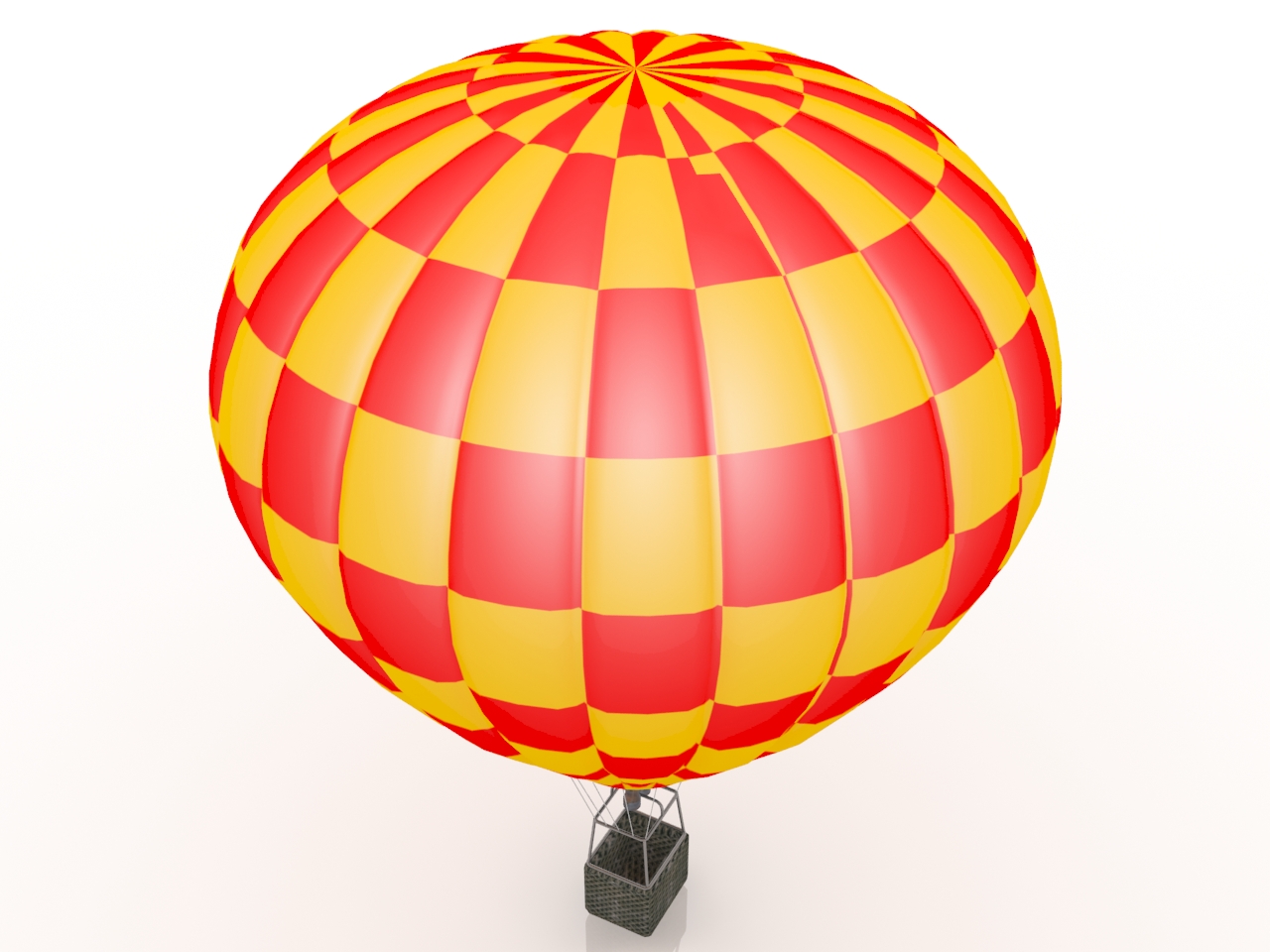 3D модели - Воздушный шар