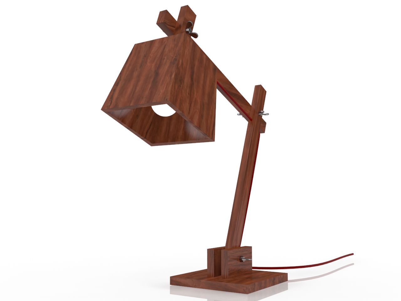 3D модели - Настольная лампа