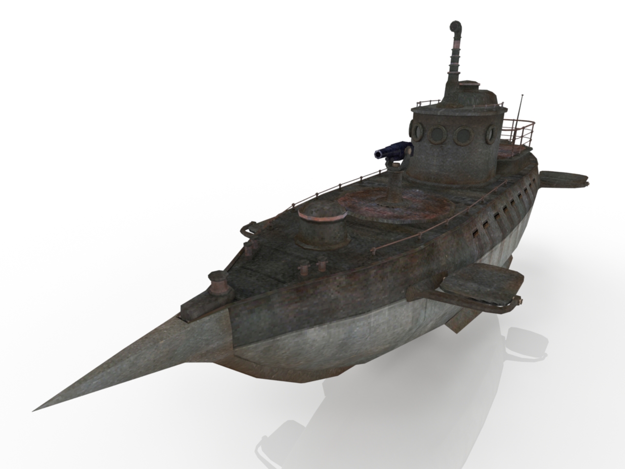 3D модели - Подводная лодка