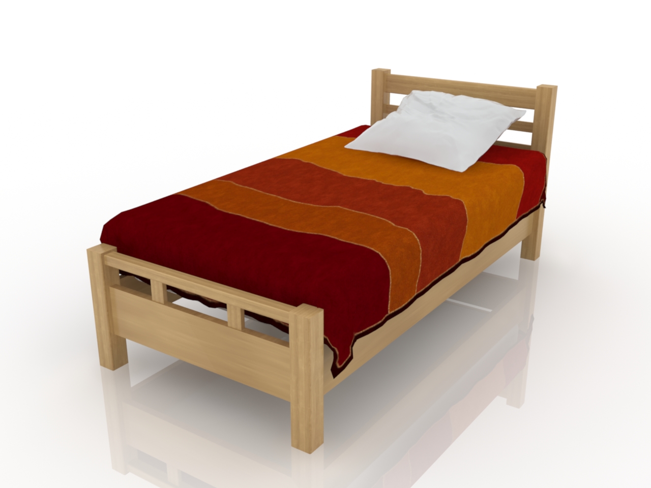 3D модели - Кровать