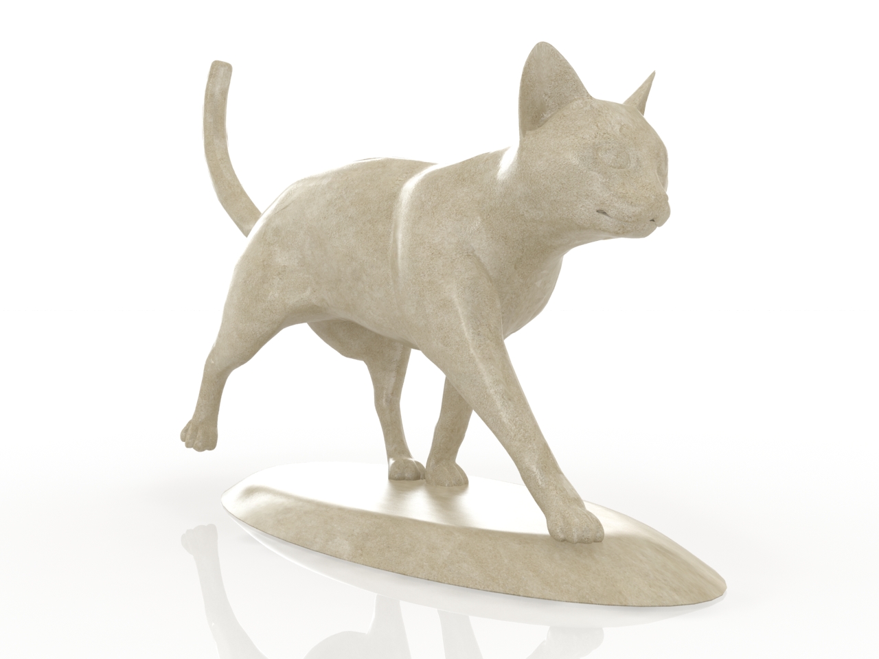 3D модели - Кошка