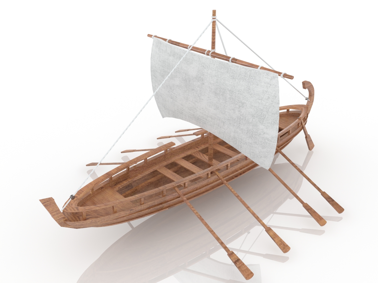 3D модели - Корабль