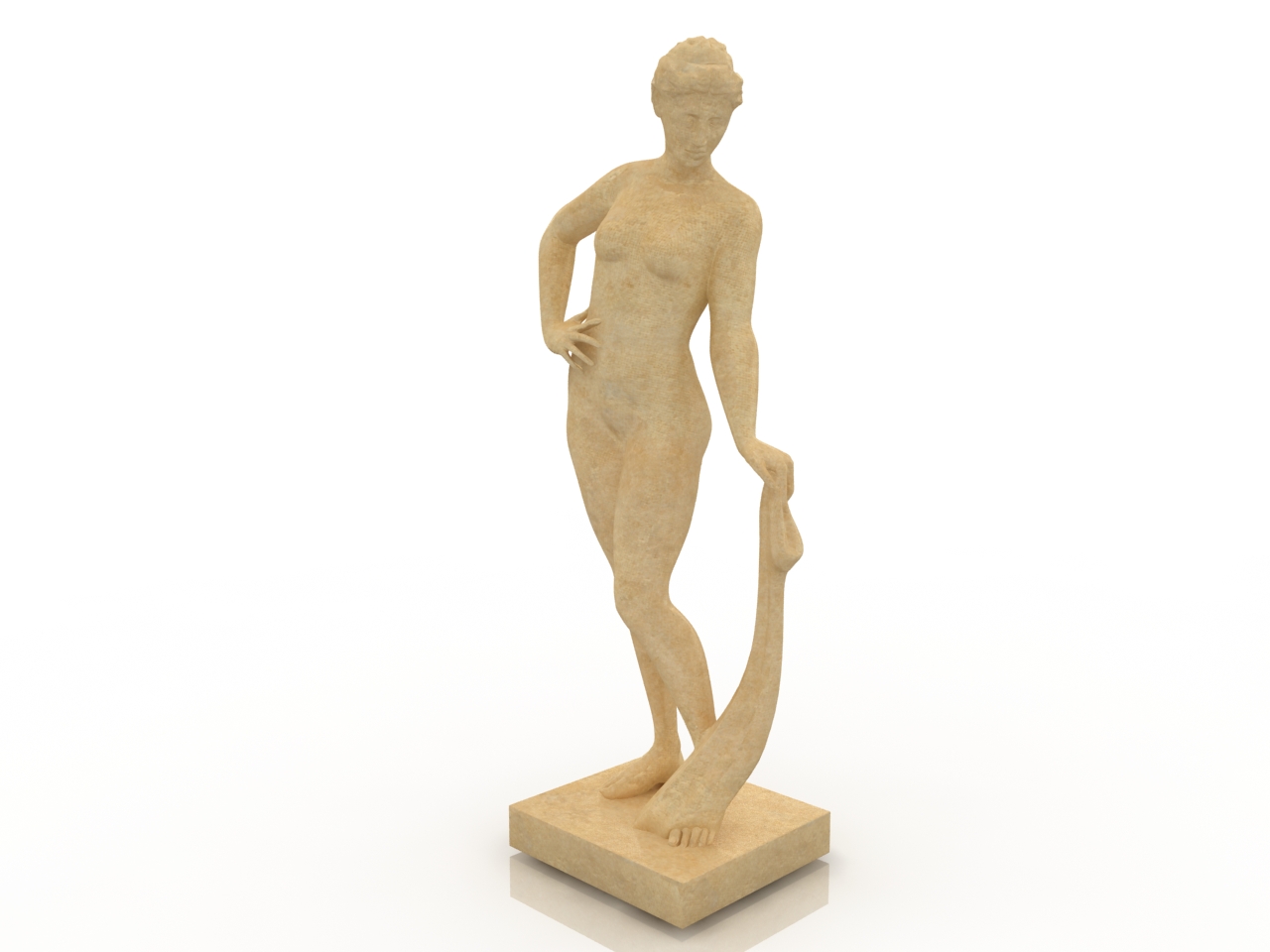 3D модели - Статуя