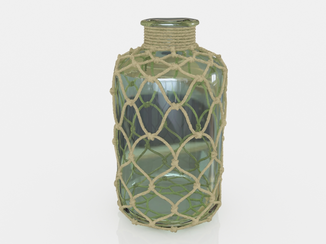 3D модели - Декоративная бутыль