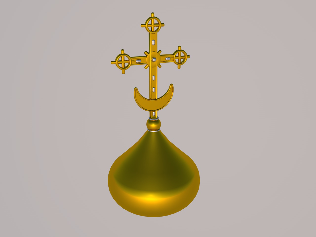 3D модели - Купол церкви