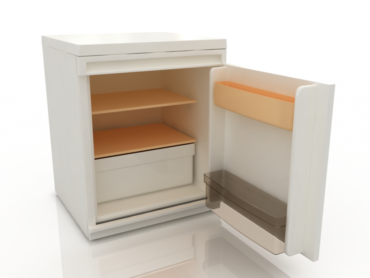 3D модели - Холодильник
