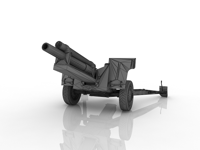 3d модель - Пушка