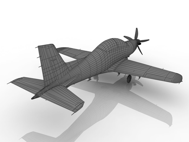 3d модель - Самолет Пилатус PC-21