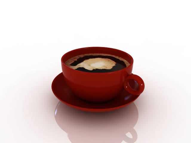 3d модель - Кофе