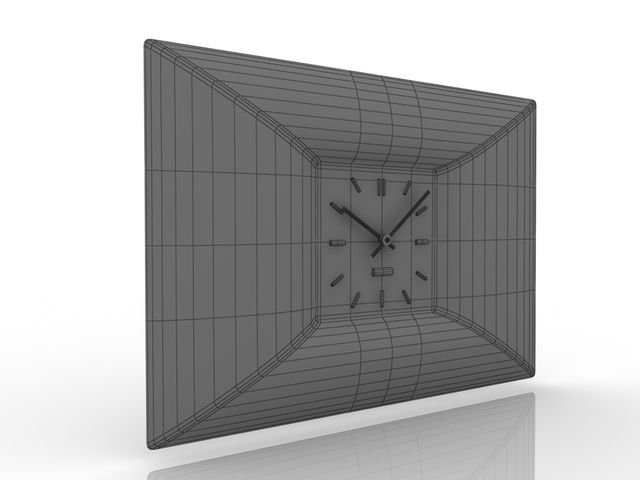 3d модель - Настенные часы Ponyglass