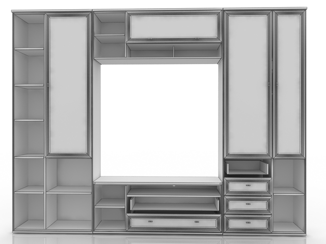 3d модель - Корпусная мебель "Дятьково"
