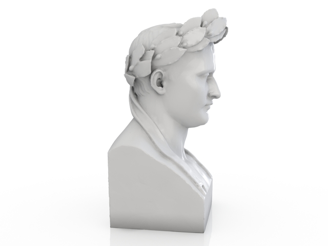 3d модель - Скульптура Наполеона