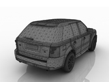 3d модель - Land Rover