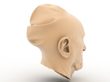 3d модель - Голова старика