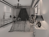 3d модель - Спальня