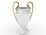 3d модель - Кубок УЕФА