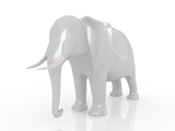 3d модель - Слон
