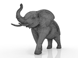 3d модель - Слон