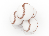 3d модель - Мяч бейсбольный
