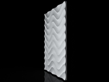 3d модель - Настенные 3D панели от Dunes