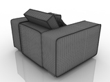 3d модель - Кресло Rolf от Истелио
