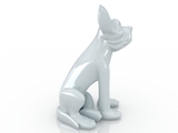 3d модель - Статуэтка собаки