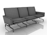 3d модель - Мебель от FRITZ_HANSEN