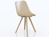 3d модель - Светлый стул Harmony Poliform