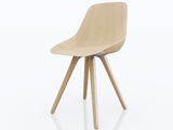 3d модель - Светлый стул Harmony Poliform