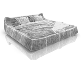 3d модель - Кровать Blanche