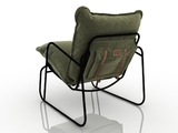 3d модель - Кресло TUTTU Lumbere
