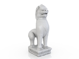 3d модель - Статуя льва