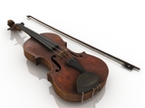 3d модель - Скрипка